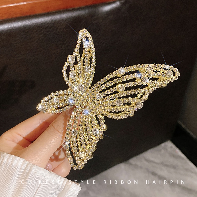 Jepit Rambut Model butterfly Gaya Korea Untuk Wanita