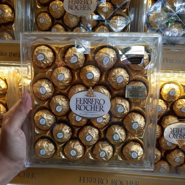 

FERRERO ROCHER CHOCOLATE T-24 300GR BOX