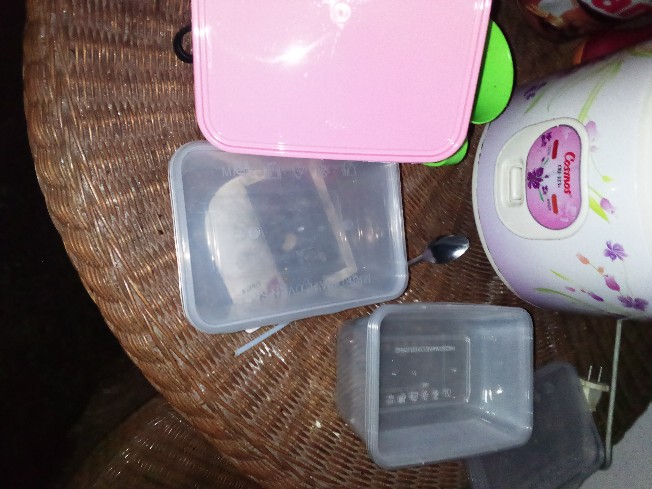 Thinwall 500ml/thinwall Persegi/kotak Makan Plastik/food Container