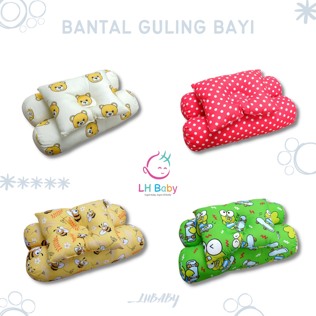 PROMO Bantal Guling Bayi ElhaBaby Perlengkapan Tidur Bayi Dengan Kualitas Premium