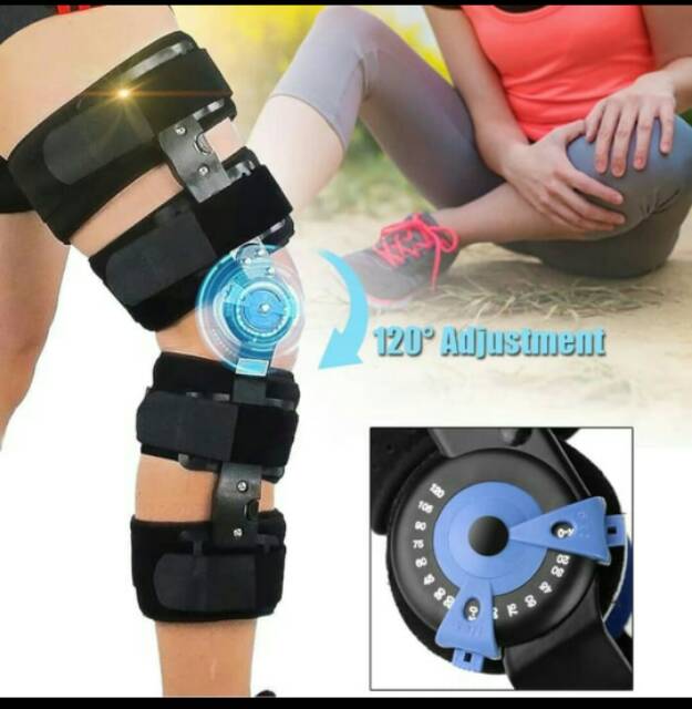 terapi lutut knee brace ACL, PCL, LCL, MCL, osteoarthritis