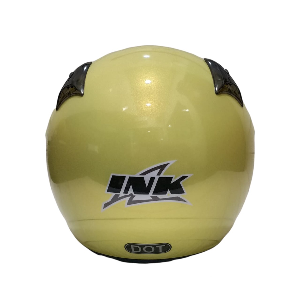 HELM INK CX 22 LIGHT YELLOW CREAM GOLD ORIGINAL HELM INK CX22 LIGHT YELLOW HELM INK TOPI ASLI ORI GARANSI SNI