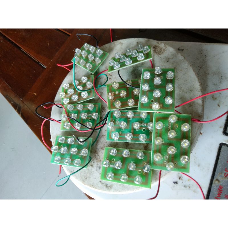 LED DC per 10 pcb