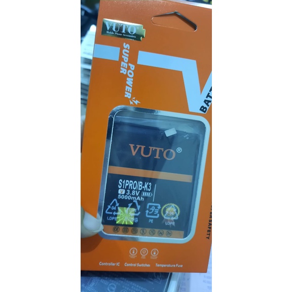 Battery Batre Baterai Vuto Vivo S1 Pro B-K3 BK3