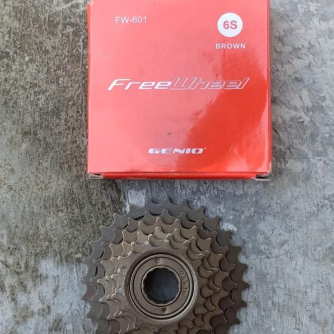 Sprocket 6 Speed Freewheel Genio