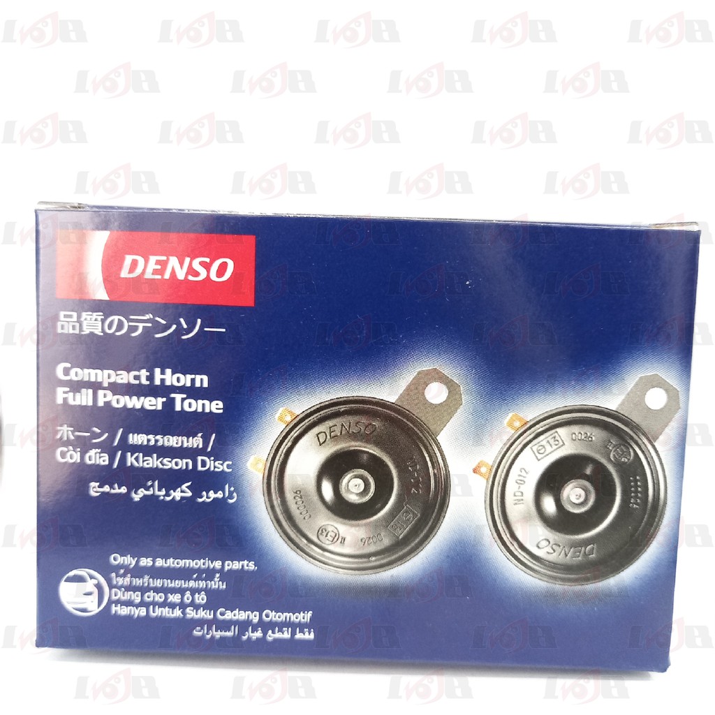 Sepasang Klakson Denso Compact Disc Stereo Tone Suara Mobil Avanza