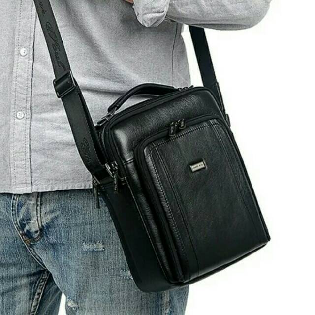 Tas pria tas selempang cheer soul tas tab tas hp accesoris tas kulit