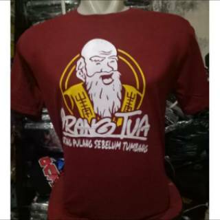  Kaos  orang  Tua  Kaos  Orang  Tua  Maroon kaos  distro  