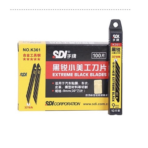 SDI Extreme Black Blades Refill Cutter Kecil