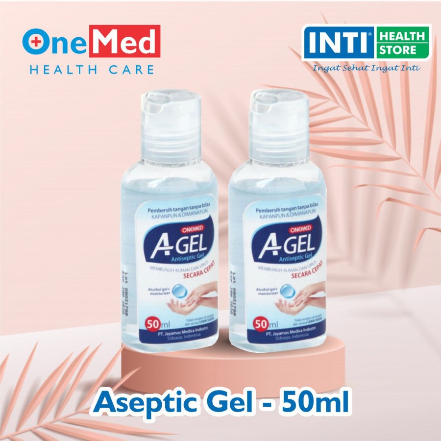 Onemed | Aseptic Gel | Agel | Hand Sanitizer 50 ml