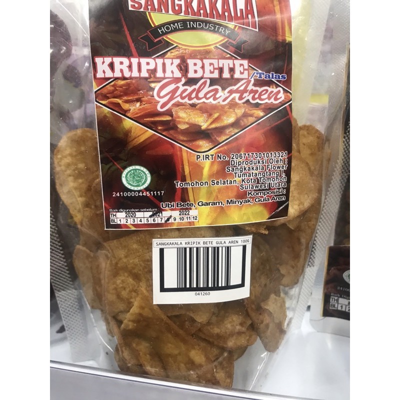

Keripik Bete (Talas) Gula Aren