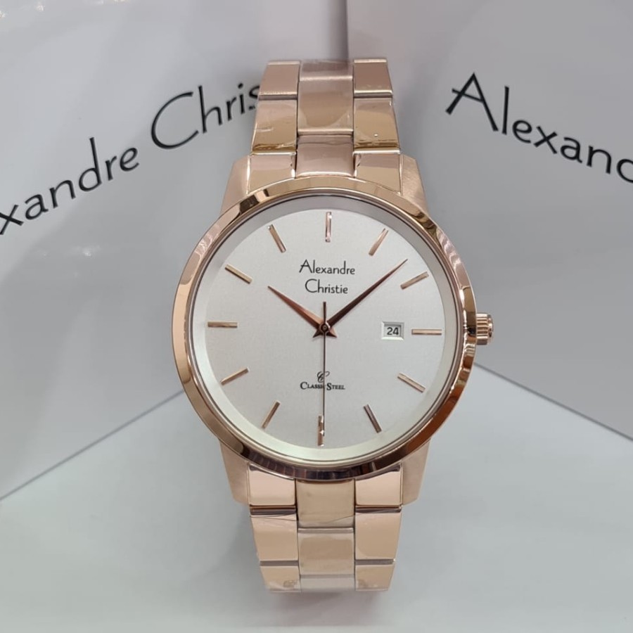 ORIGINAL Jam Tangan Pria Alexandre Christie AC 8645 / AC8645 / 8645 Garansi Resmi 1 Tahun.