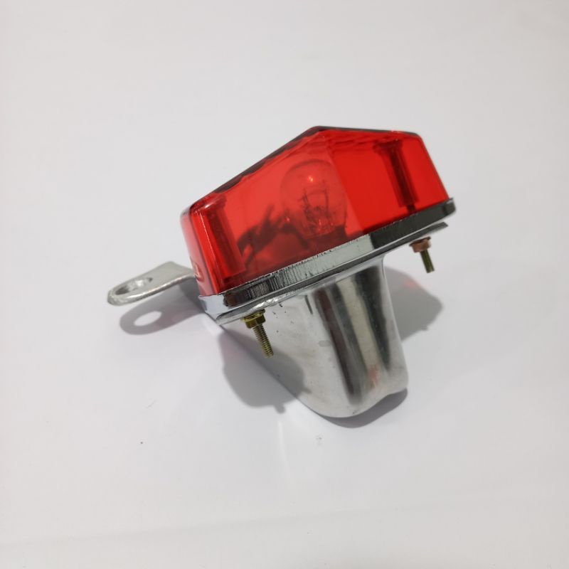 Pangkon Lampu Stop Cb V80 Alumunium Dudukan Stoplamp CB 100 v80