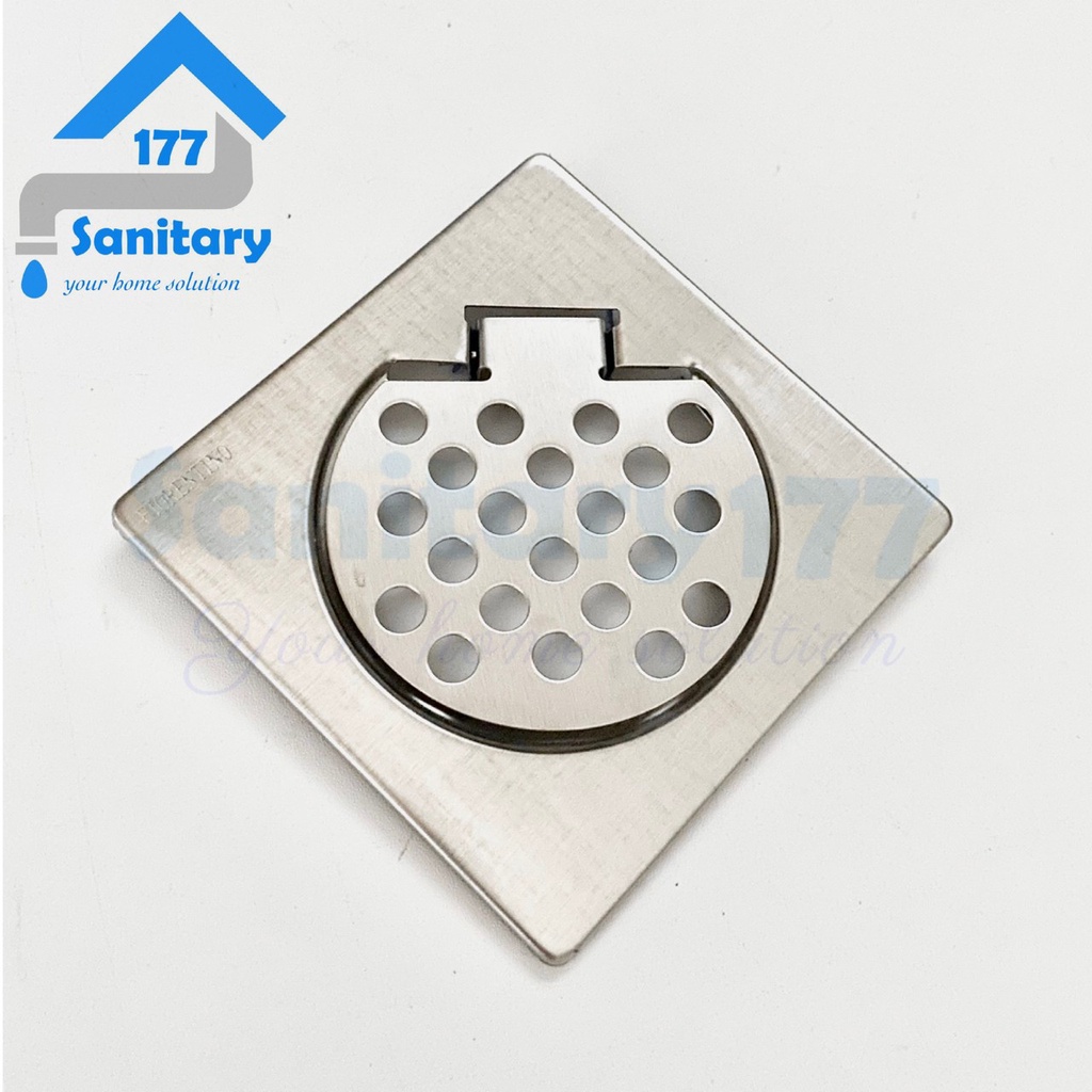 Saringan got plat stainless 46-saringan air pembuangan kamar mandi floor drain stenlis strainer drainer