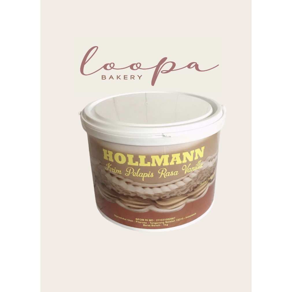 

Butter Cream Hollman Repack 250 gr, 500 gr, 1000 gr / 1 kg