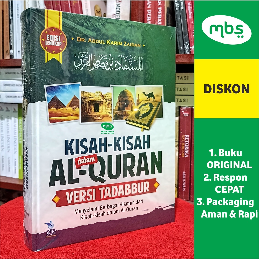 Jual Buku Kisah Kisah Dalam Al Quran Versi Tadabbur Menyelami