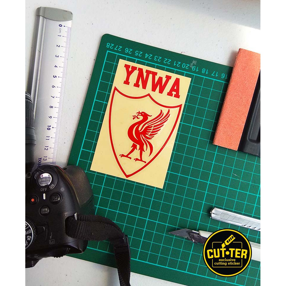 

cutting sticker YNWA liverpool