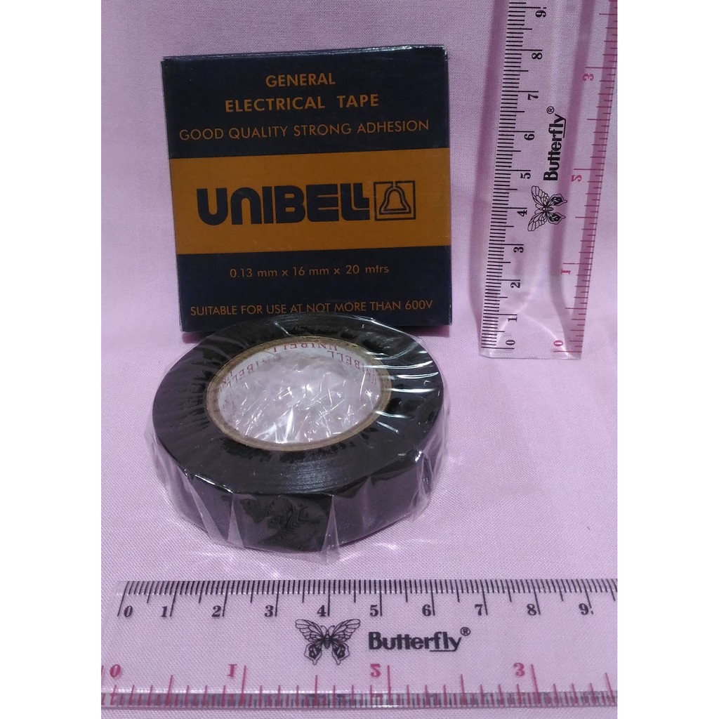 

Solatip Hitam Listrik Kabel Unibell 16 mm Kuat Tebal Bagus Murah READY STOCK
