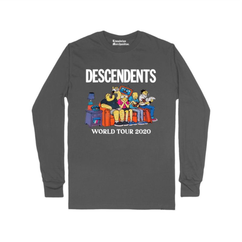 DESCENDENTS WORLD TOUR 2020 TAG MERCHCONS / LONGSLEEVE / KAOS BAND / KAOS MUSIK / KAOS BAND