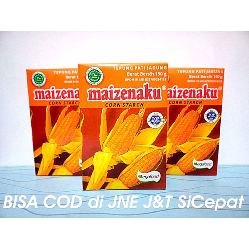 

Tepung Maizena 150gr/Tepung Pati Jagung Maizenaku/ TEPUNG MAIZENAKU 150GR