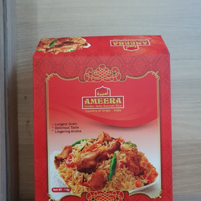 

gr011ttr Beras Basmati Golden Sella Amera 1Kg Sv012Ss