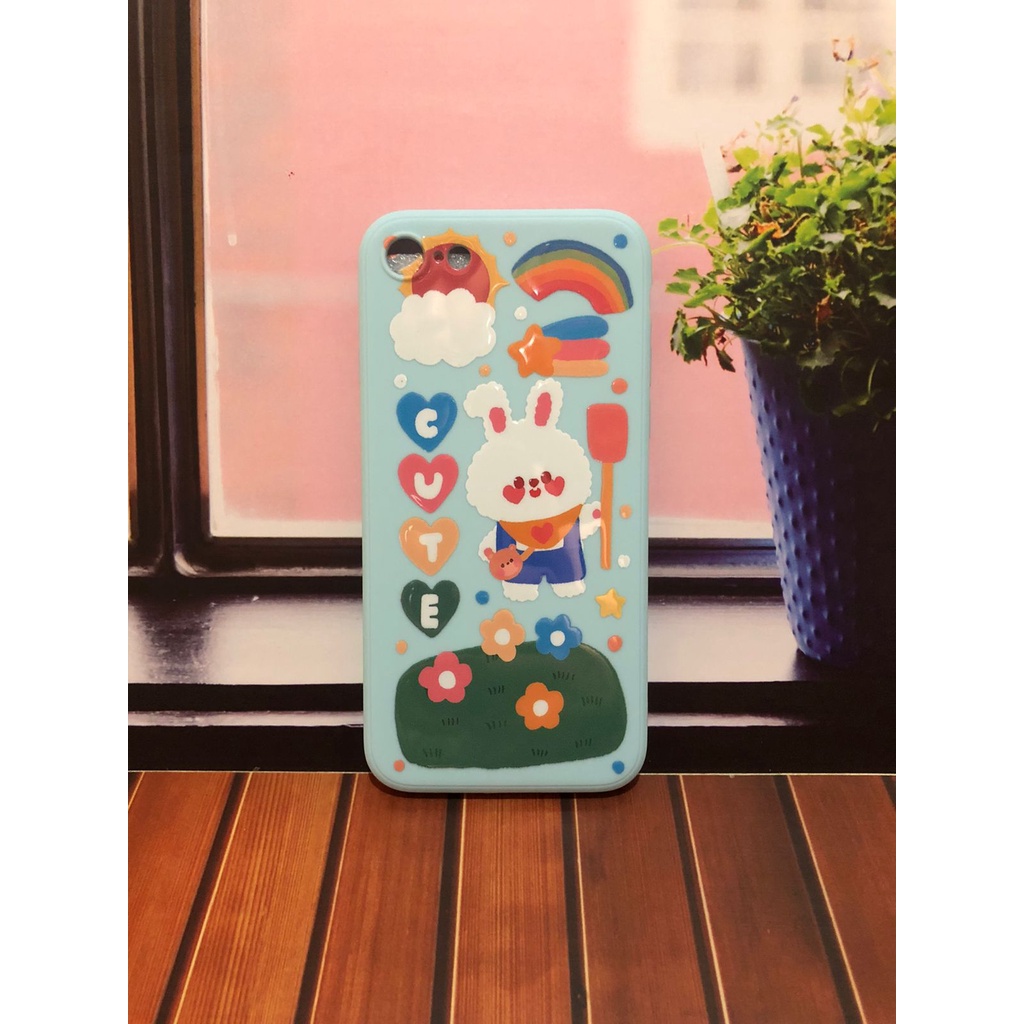 CASE MOTIF APPLE IPHONE 7 CASE CANDY FULL MOTIF , CASING MOTIF IPHONE 7