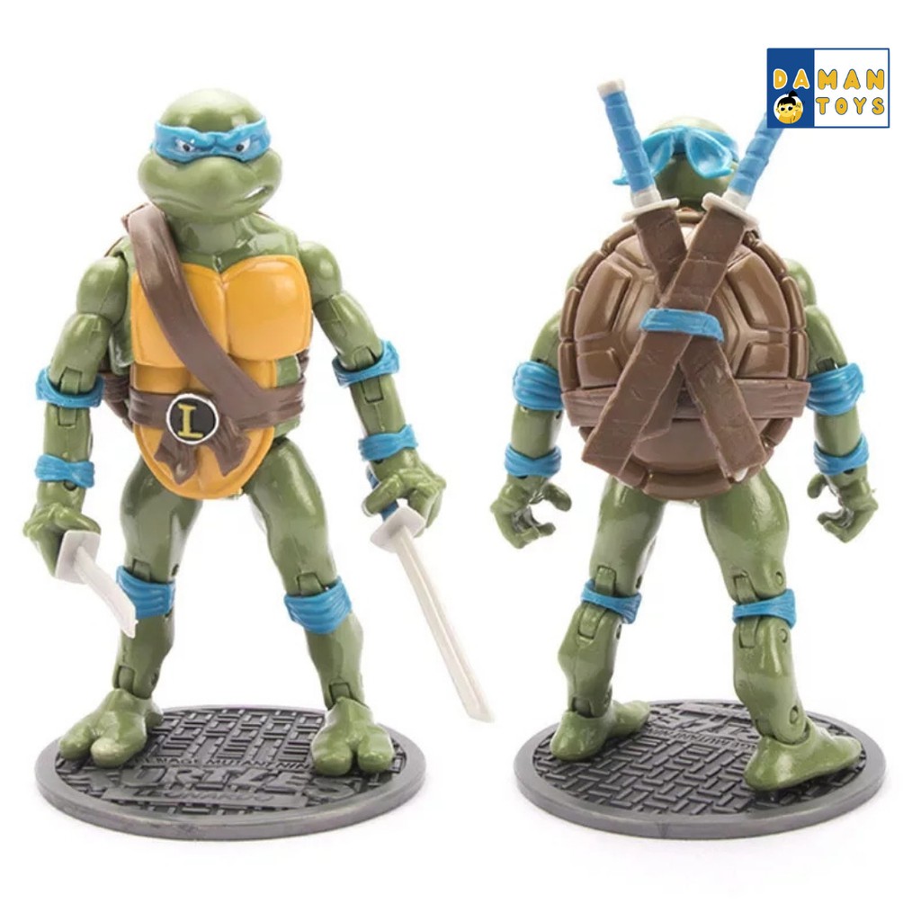 Ninja Turtle Kura Kura Ninja Figure Mainan Pajangan Miniatur Hiasan Topper