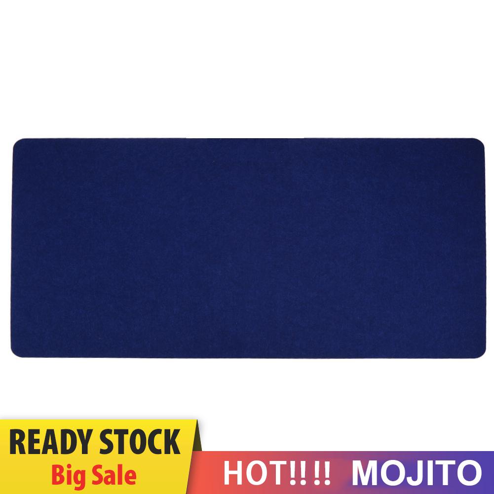 MOJITO Office Computer Desk Mat Modern Table Mouse Pad Wool Felt Laptop Desk Mat