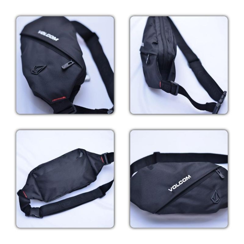 WAISTBAG VOLCOM TAS SELEMPANG PRIA WANITA KOMPEK TAS SLEMPANG PINGGANG