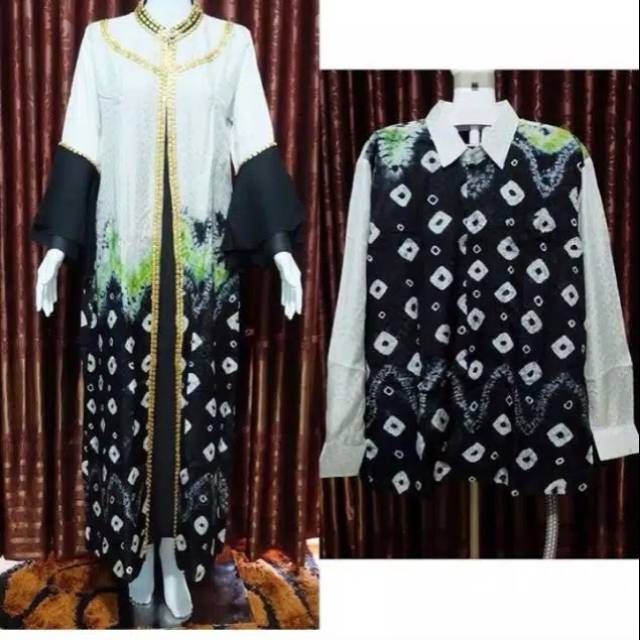 Batik couple bahan jumputan