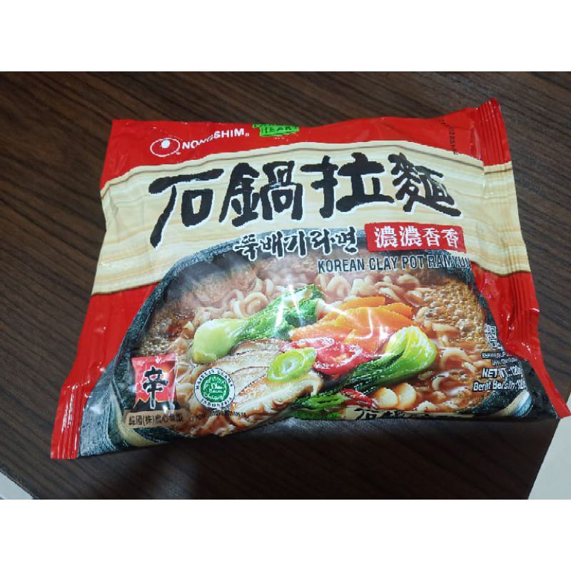 

MIE KOREA NONG SHIM CLAY POT RAMYUN MIE IMPORT 120G