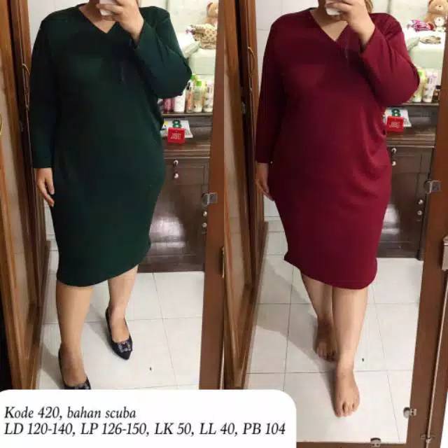 Dress scuba jumbo