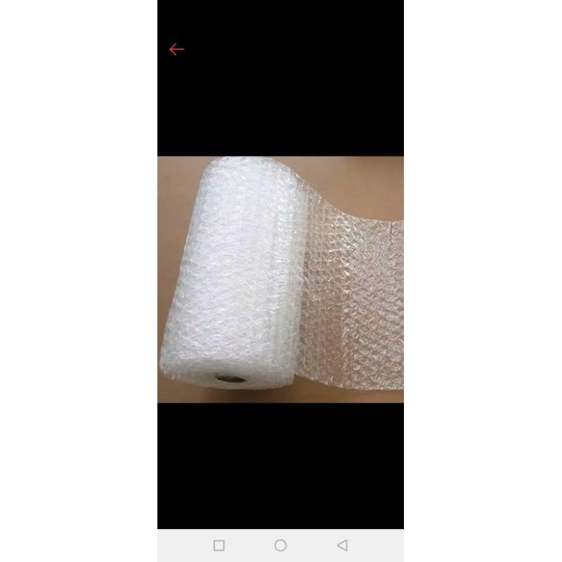 

buble wrap agar tidak pecah( pecah bukan tanggungjawab kami)