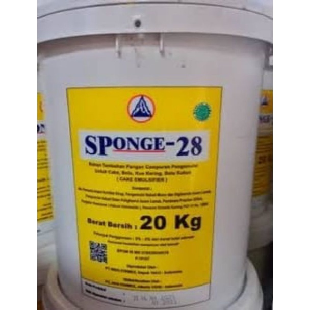 

SP sponge 28 100gr pengembang pelembut kue