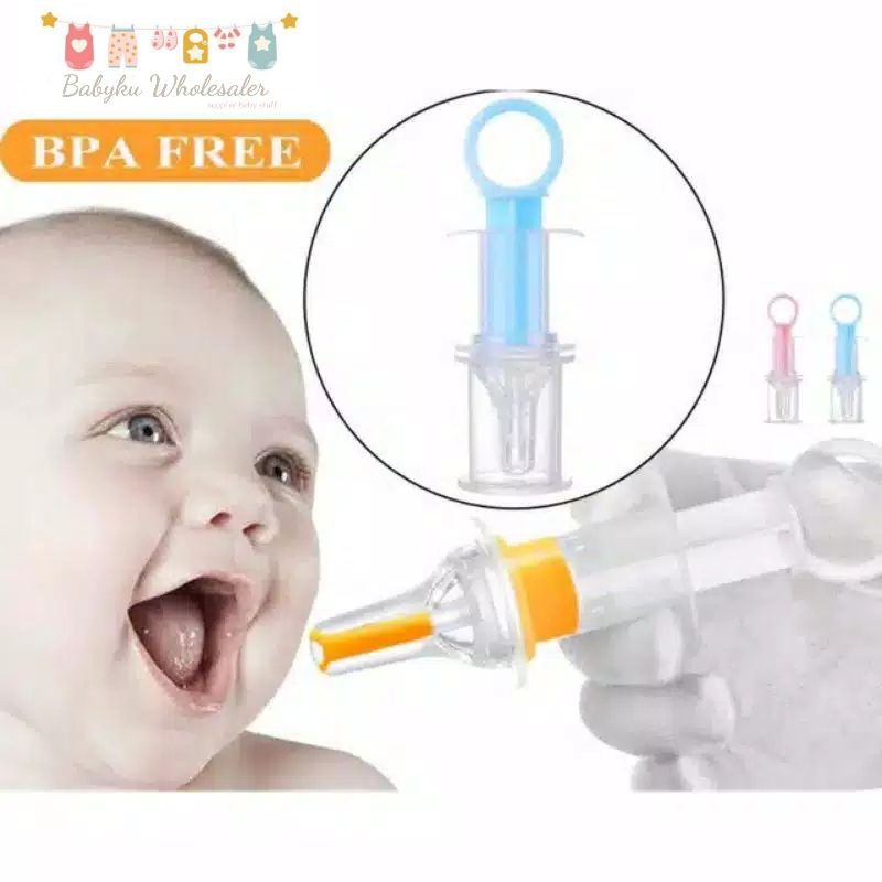 Medicine milk feeder pipet / Alat minum obat susu bayi pipet