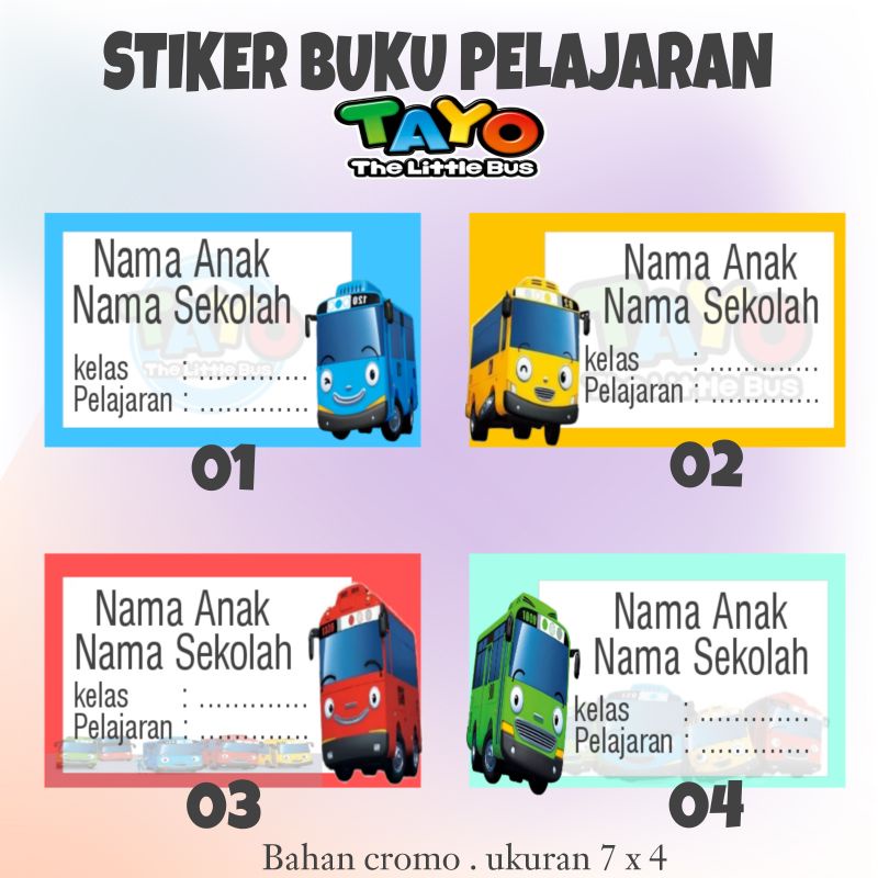 

STIKER BUKU TAYO