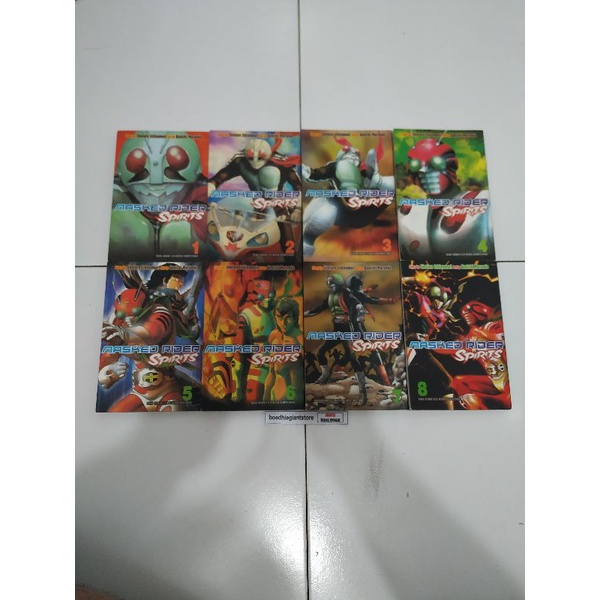 komik masked rider spirits 1-16tamat