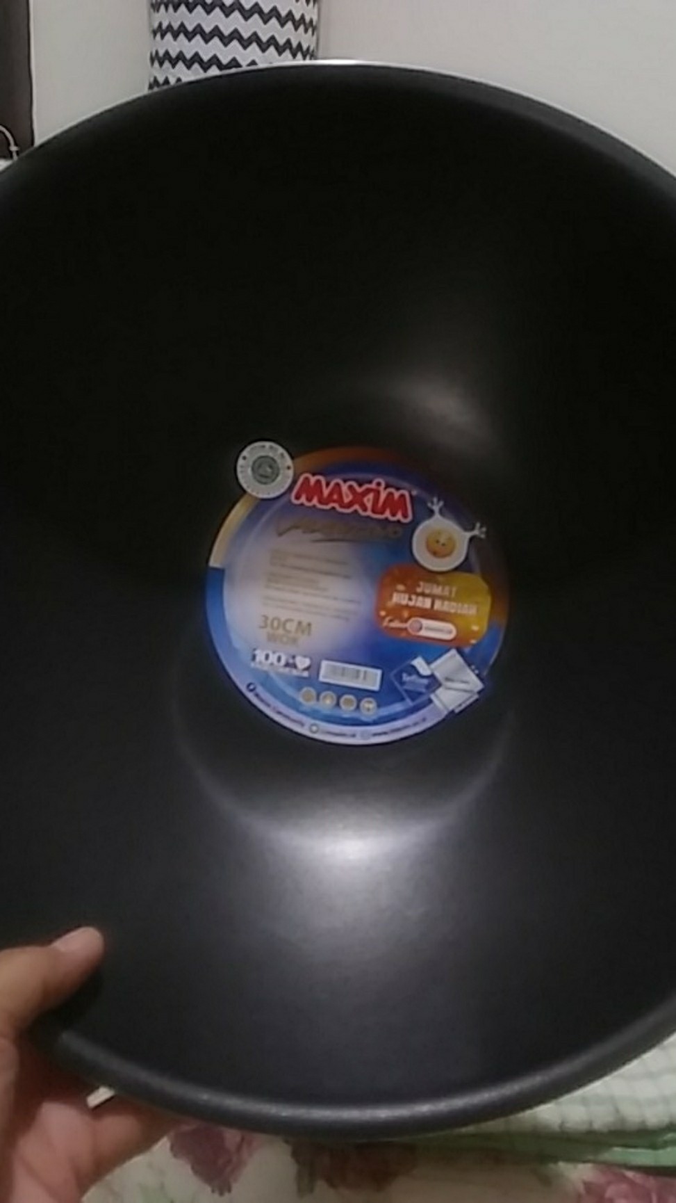 Wajan Penggorengan Maxim Valentino Wok 30cm 30 Cm