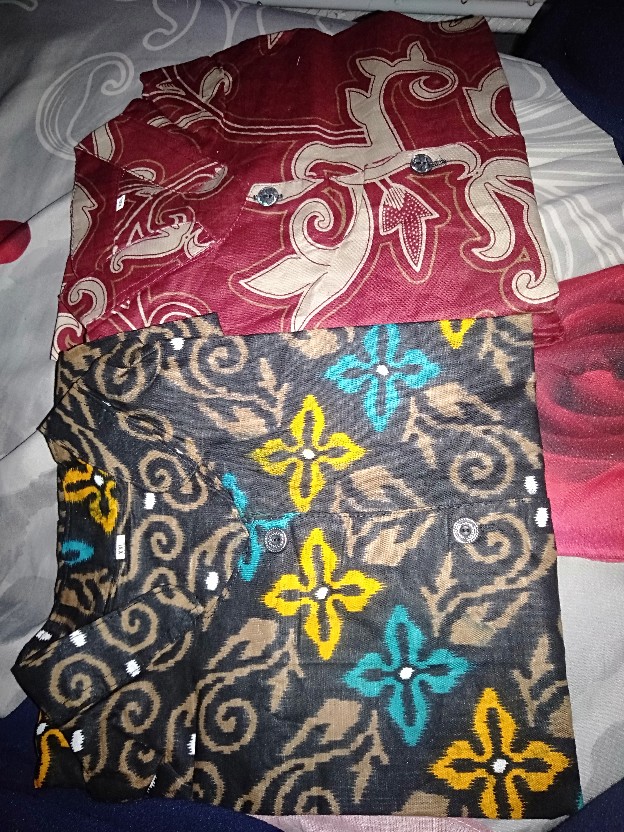 Atasan Batik Dolby Dolbi Dobby Doby Tenun Sutra Tulis Halus Katun Atbm Baron ,sarombit Atasan