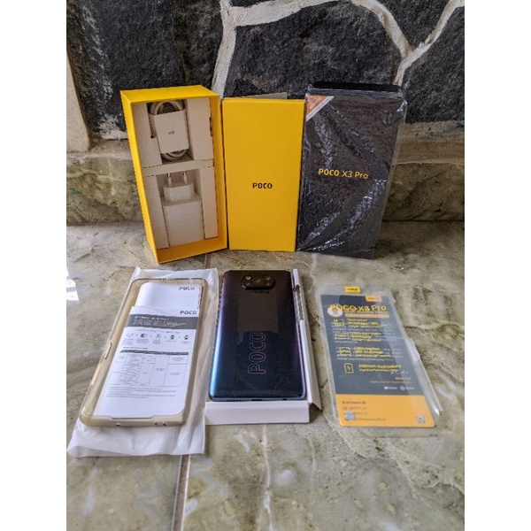 Xiaomi Poco X3 Pro Ram 8/256 second fullset mulus