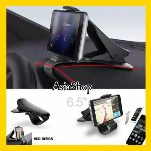 HOLDER MOBIL HP JEPIT DASHBOARD HD15