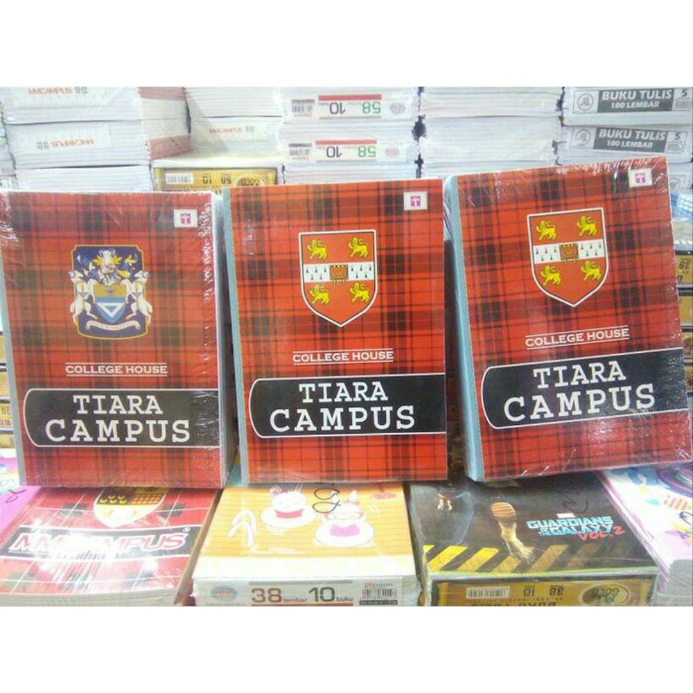 

Buku Tulis Campus Tiara Maxy 38 Lembar 80 Gsm ( Pak 10 Buku ) [ Original ]