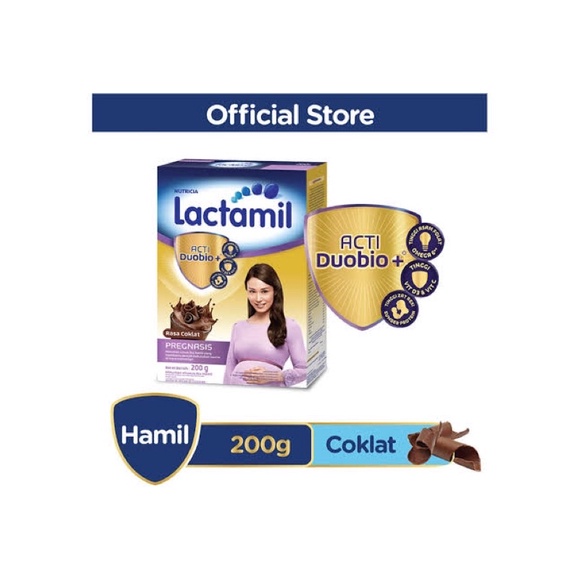 Lactamil Susu Bubuk Ibu Hamil Pregnasis Coklat 200G