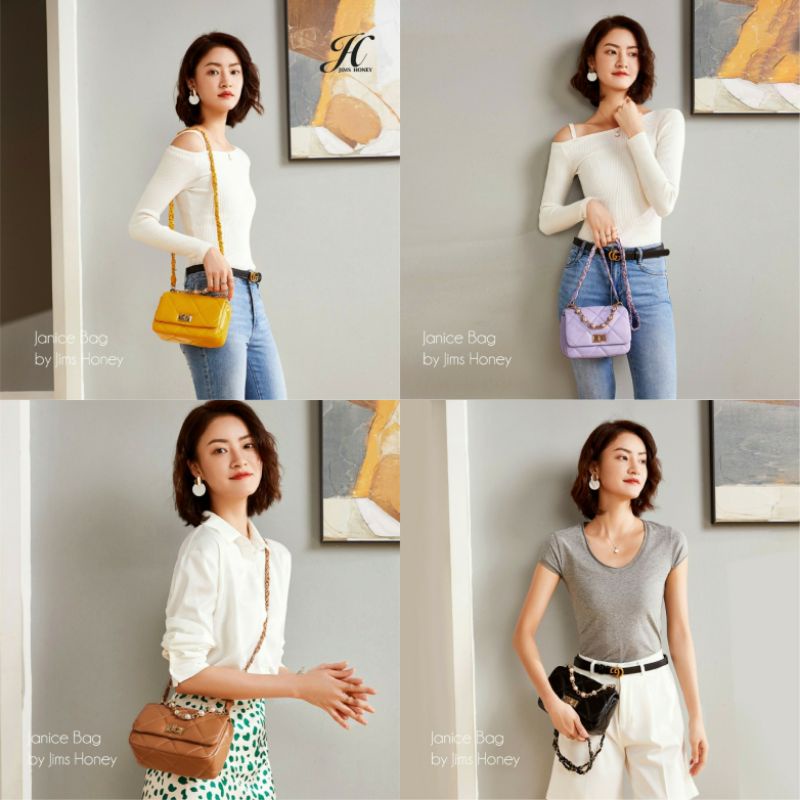 JIMS HONEY JANICE BAG TAS SELEMPANG WANITA (FREE EXCLUSIVE BOX)