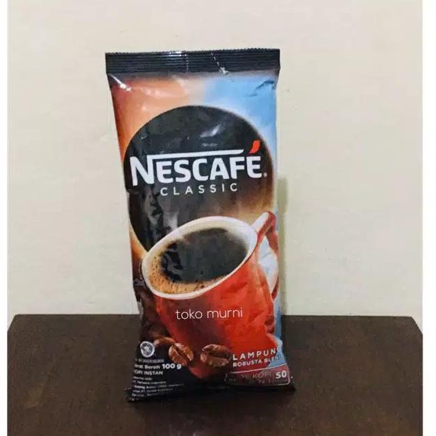 

Bergaransi Kopi Nescafe Classic Refill 100Gram Limited