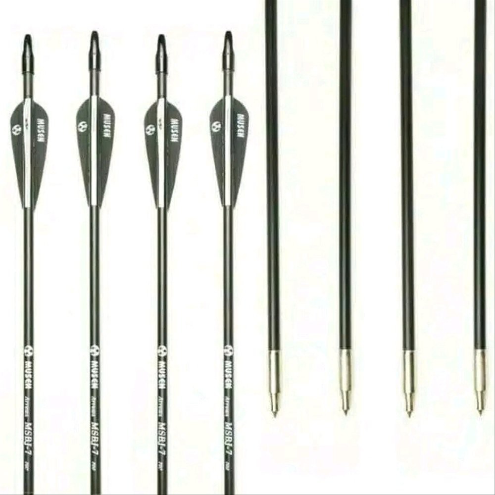 

Unik arrow fiber musen 7 mm spine 500 anak panah fiber arrow Terlaris