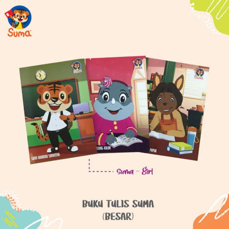 

SET BUKU TULIS SUMA HVS 70 GRAM (Isi 10 buku)