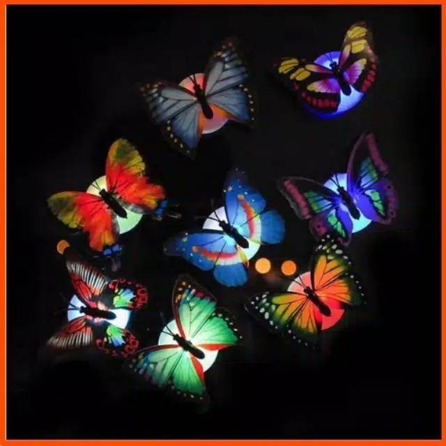 LAMPU HIAS KUPU-KUPU / LED KUPU-KUPU / LAMPU KUPU-KUPU LED DEKORASI / LAMPU KUPU-KUPU