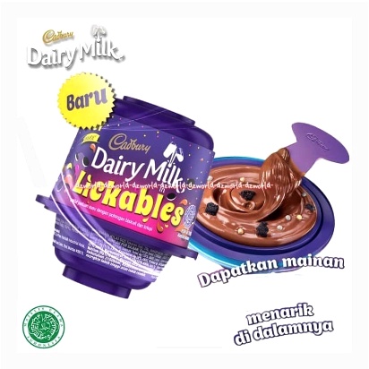 Dairy Milk Lickable Toys Inside 30gr Cemilan Coklat Dengan Isi Mainan Cokelat Dairi Milk Dairymilk