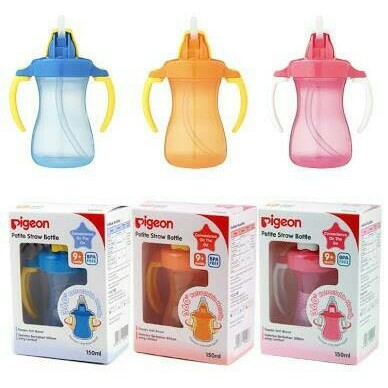 Pigeon Petite Straw Bottle 150ml / Botol Sedotan